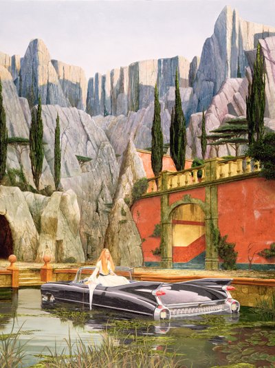 Dame van Detroit, 1992 door Trevor Neal